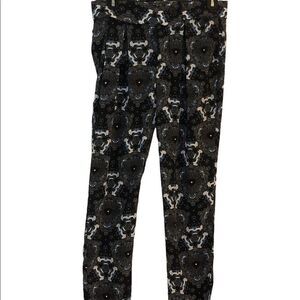 A.L.C. Womens pants Size 2 100% silk‎ high waist pockets fold over waistband
